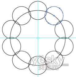 万圣节用Illustrator绘蜘蛛网和蜘蛛4_软件云转载