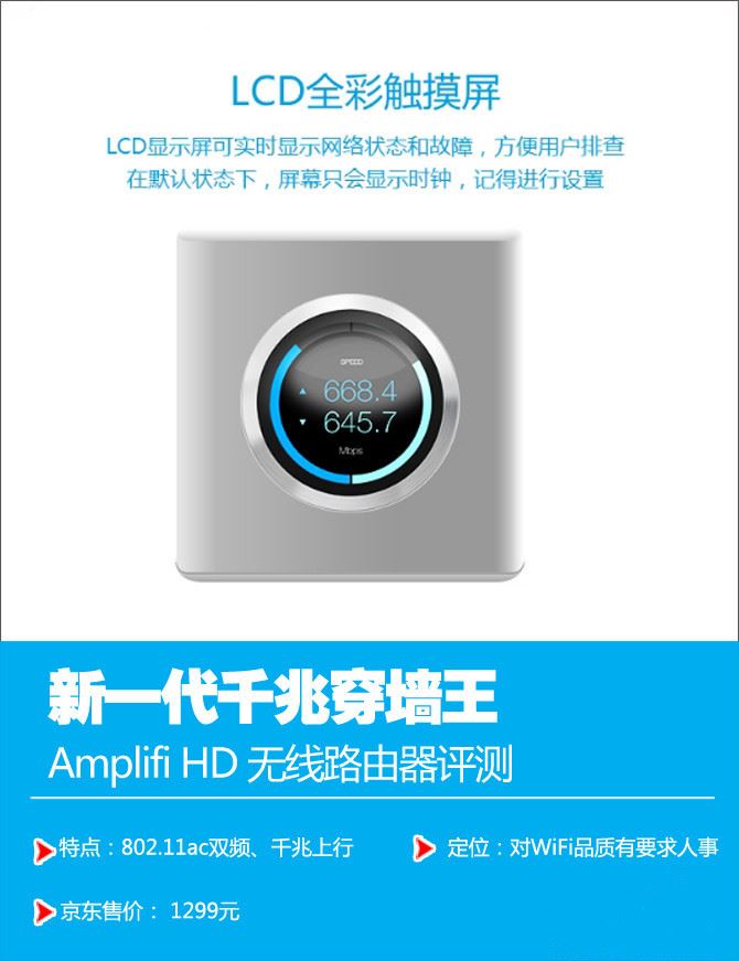 新一代穿墙王 AmpliFi无线覆盖套装评测