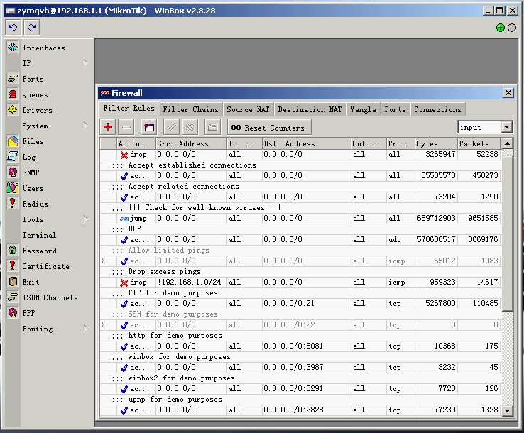 Mikrotik ros 软路由中文教程