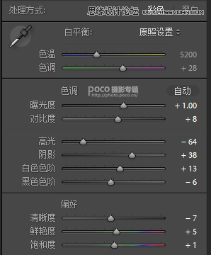 PS把阴天景区人物照片调成清新色彩