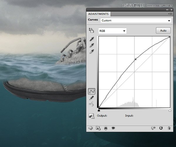 合成大海流浪可爱猫咪创意图片的PS教程