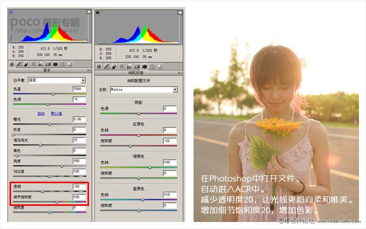 学习PS滤镜工具调制日系照片色彩效果