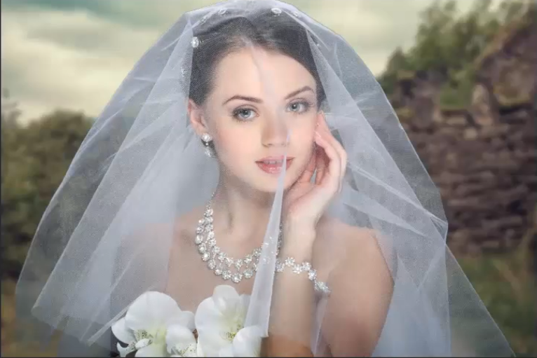 PS抠图教程:透明婚纱人像照片抠图技巧