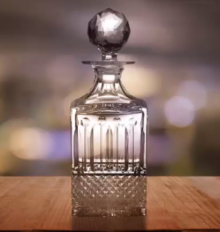 抠取精致香水透明玻璃瓶图片的PS技巧