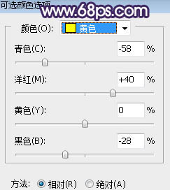 用PS调制唯美紫蓝色草地上的女孩照片