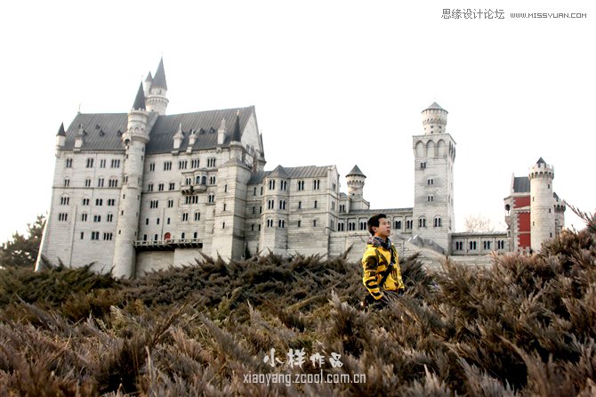 渲染哥特风格恐怖城堡场景图片的PS教程