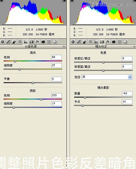 PS调出光晕效果冷酷美女照片修图调色教程