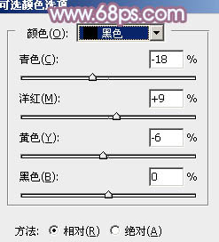 PS把打电话的女孩照片调成柔美阳光色