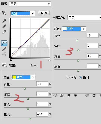 PS调出秋季橙黄色的可爱儿童照片