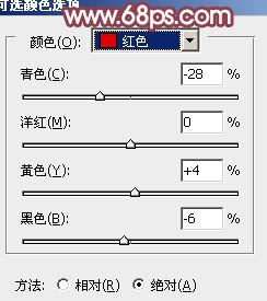 如何PS调制光亮褐色树林人物照片