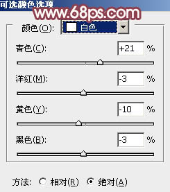 如何PS调制光亮褐色树林人物照片