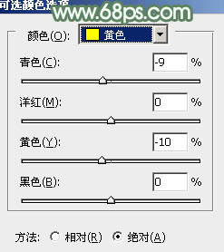 用PS调出淡绿色的漂亮长发美女图片