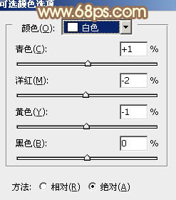 PS调出柔美深黄色阳光外景女生图片