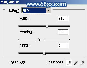 PS通道替换法调出青蓝色草地女孩照片