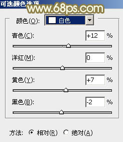 PS调出金黄色野花丛中的甜美女孩照片