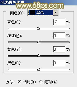 PS调出金黄色野花丛中的甜美女孩照片