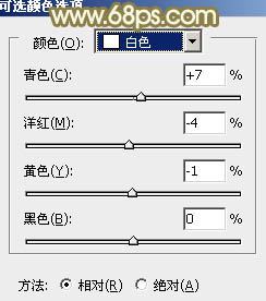 PS调出金黄色野花丛中的甜美女孩照片