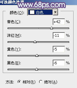 PS调出淡青色树林中的可爱女生照片