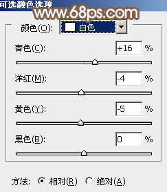 PS调出红褐色树林中的阳光女孩照片