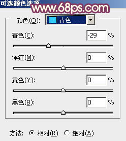 PS调出秋天色彩的娇小可爱女生照片