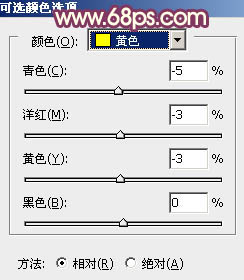 PS调出秋天色彩的娇小可爱女生照片