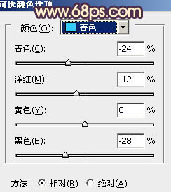 PS把俏皮可爱情侣照片调成橙红色