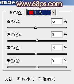 PS把俏皮可爱情侣照片调成橙红色