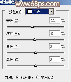 PS调出秋季棕褐色的小清新女孩照片