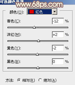 PS调出秋季棕褐色的小清新女孩照片