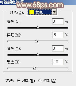 PS调出秋季棕褐色的小清新女孩照片