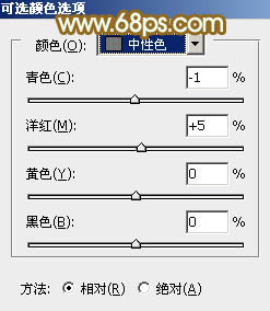 金黄色清新野外照片如何PS调色处理