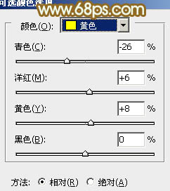 金黄色清新野外照片如何PS调色处理