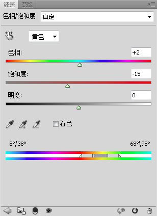 用PS把偏色照片打造成黄绿色复古效果