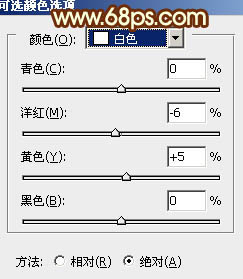 PS调制色彩鲜艳的橙绿色阳光少女照片