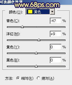 黄紫色渐变草地背景的女孩照片调色处理