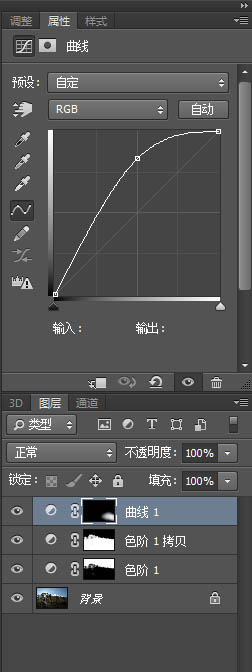 PS通道选区还原修复唯美阳光风景图片