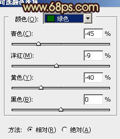 PS制作青色唯美的漂亮新娘照片