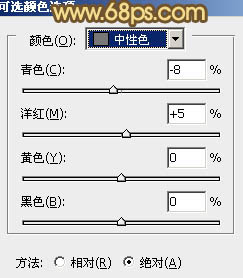 PS褐色唯美虚化背景的户外写真图片