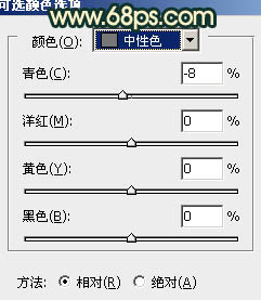 PS草地外拍人物照片润色美化处理