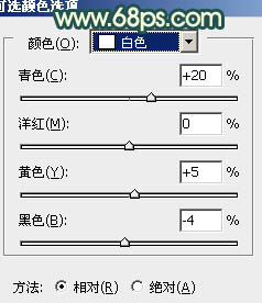 PS光亮青绿色彩的可爱女孩图片处理