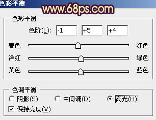 PS把青绿色草地人物照片调成橙黄色