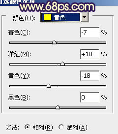 PS打造色彩鲜艳的橙蓝色树林模特照片