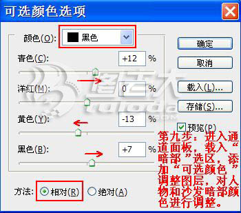 黄褐色模特写真照片处理的PS教程