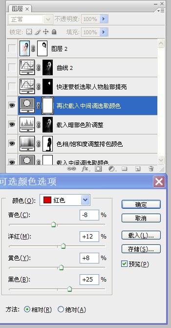 室内人物照片专业润色美白的PS教程