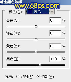 冷色唯美森林照片色彩处理的PS教程