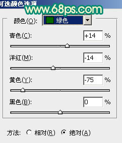 PS调制古典金黄色彩的外国美女照片