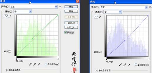 PS调出冷色艺术水城照片色彩