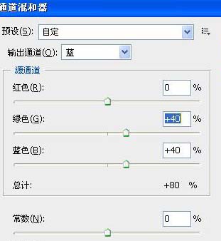 学习PS调制青黄色彩的老旧照片