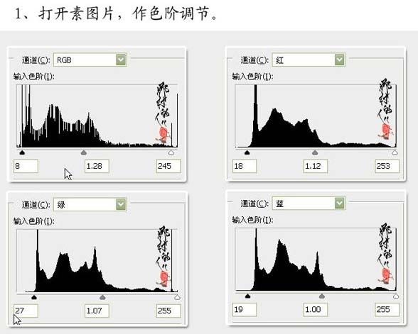 修复昏暗室内照片色彩的PS教程