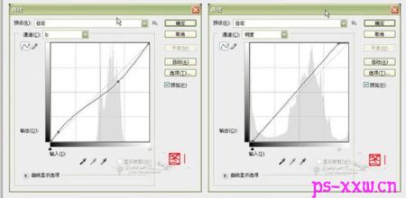 Lab模式下曲线调色的PS教程